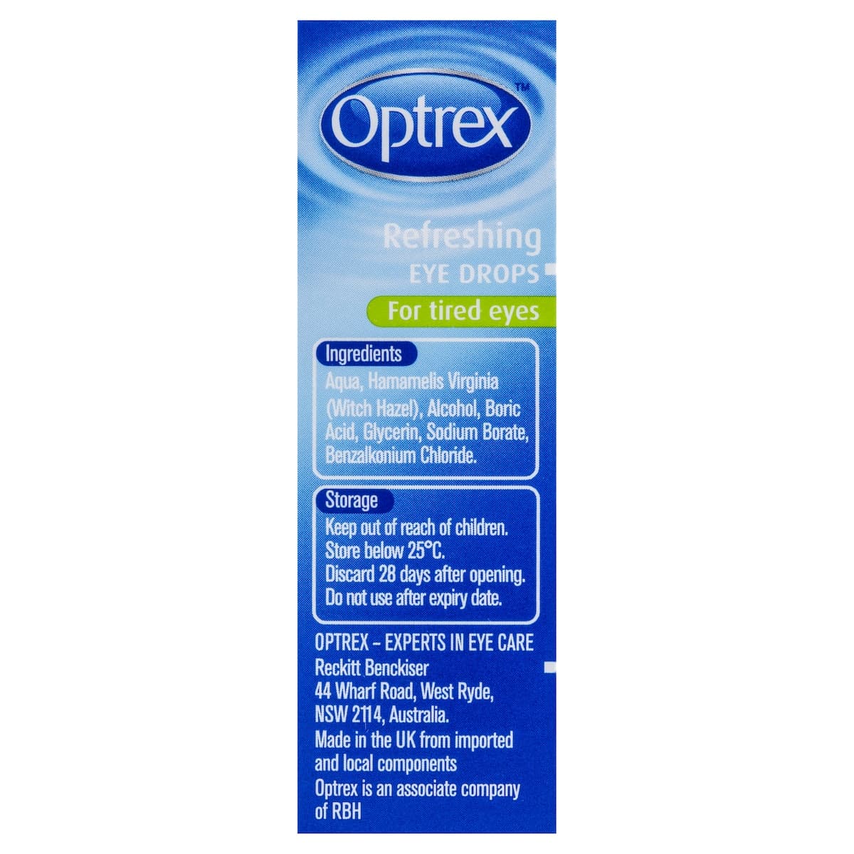 Thumbnail Optrex Refreshing Eyes Drops 10ml