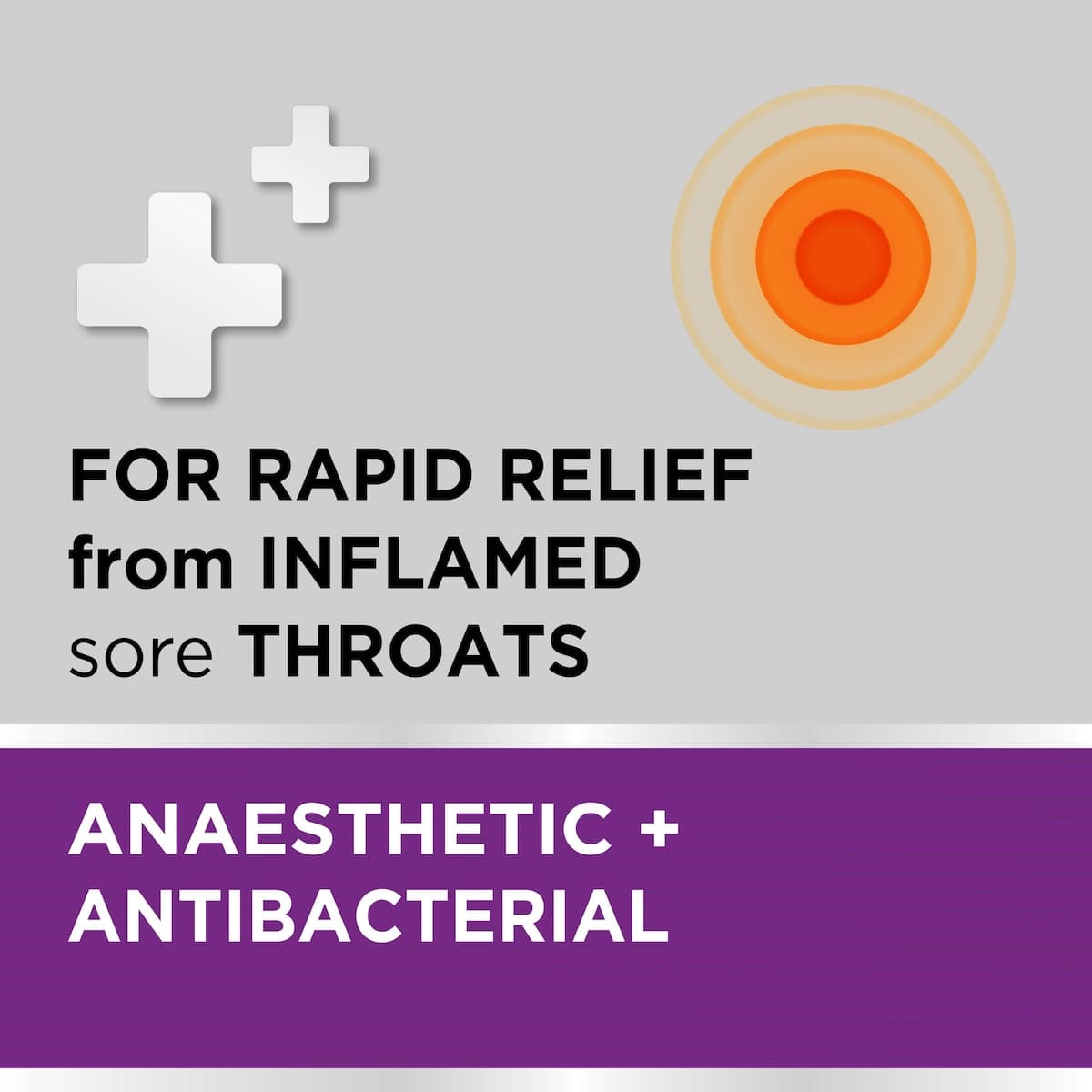 Thumbnail Strepsils Extra Rapid Sore Throat Relief with Anaesthetic Blackcurrant 36 Lozenges