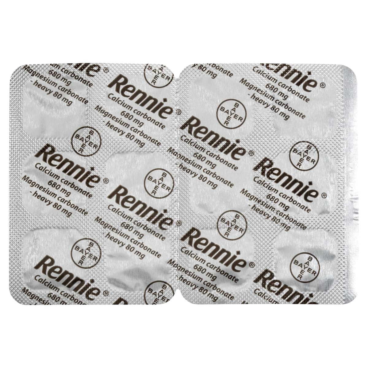 Thumbnail Rennie Indigestion & Heartburn Relief Spearmint 96 Chewable Tablets