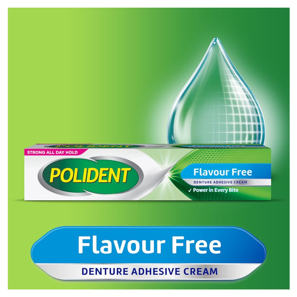 Thumbnail Polident Denture Adhesive Cream Flavour Free 60g
