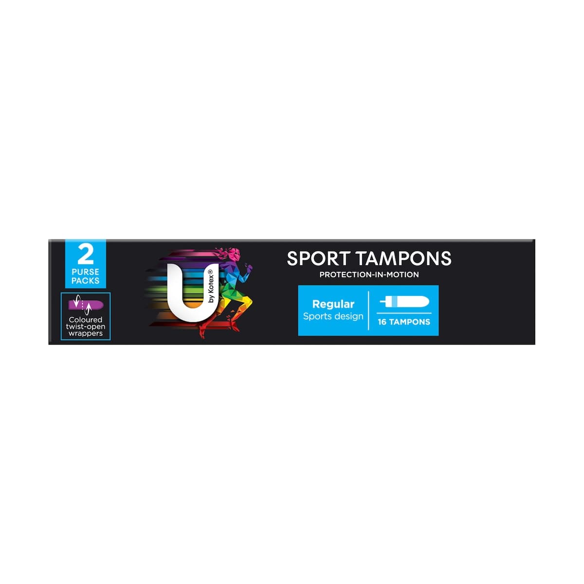 Thumbnail U by Kotex Sport Tampons Regular 16 Pack