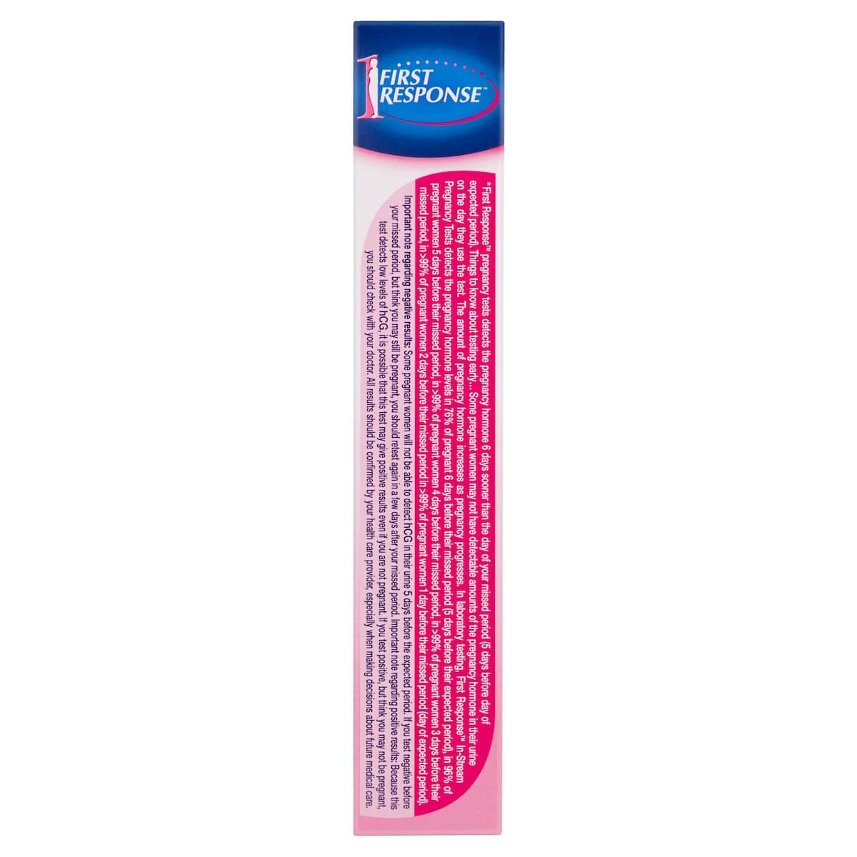 Thumbnail First Response Early Result Instream Pregnancy Test 3 Pack