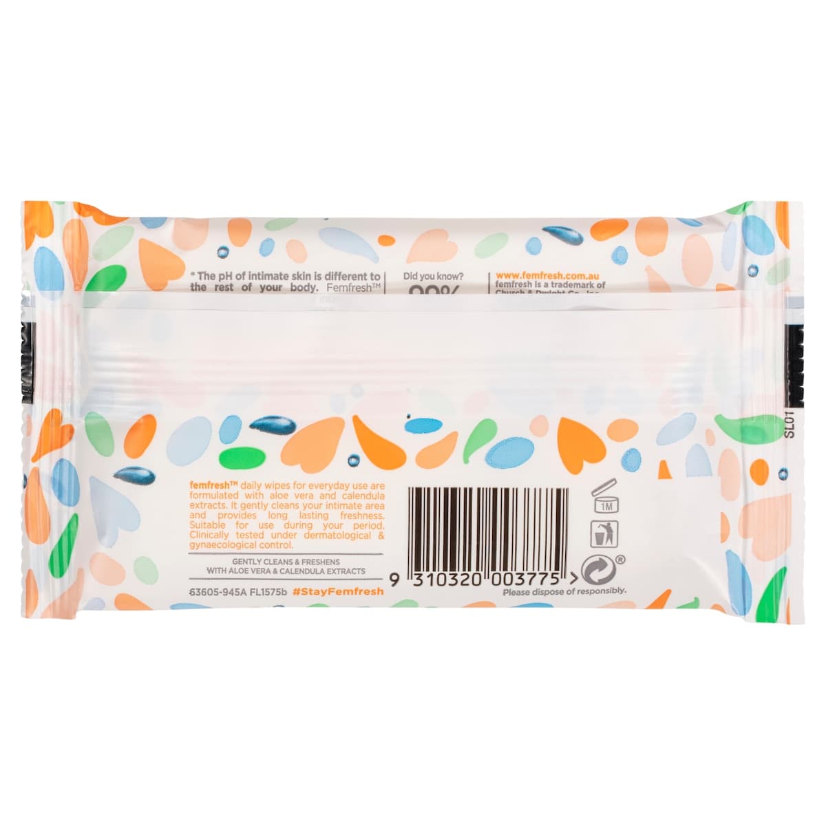 Thumbnail Femfresh Intimate Care Pocket Wipes 10 Pack