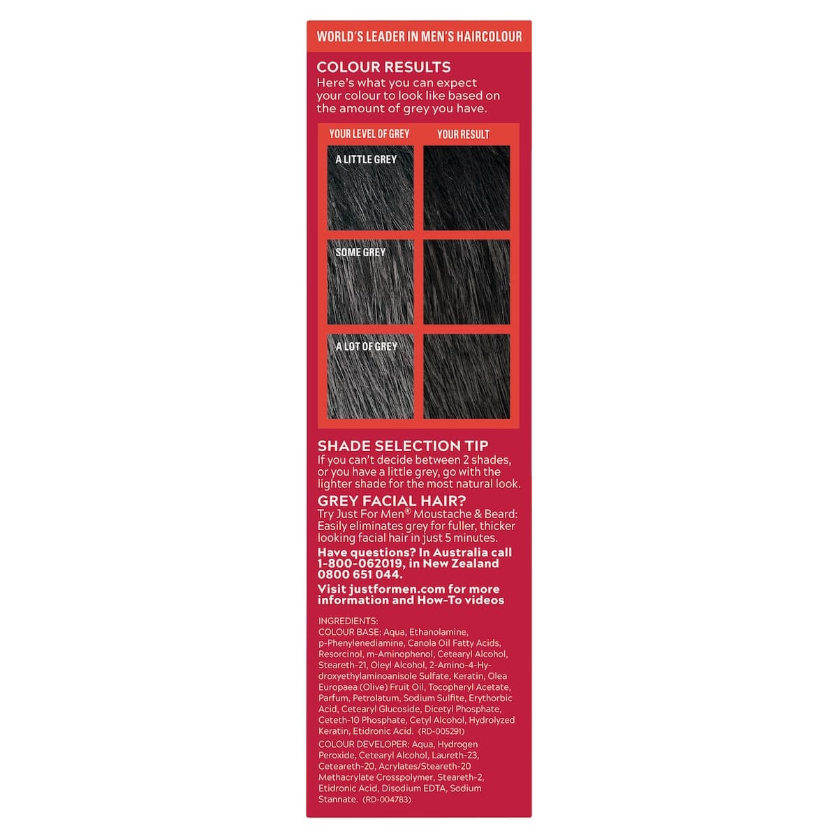 Thumbnail Just for Men Shampoo-In Hair Colour Real Black