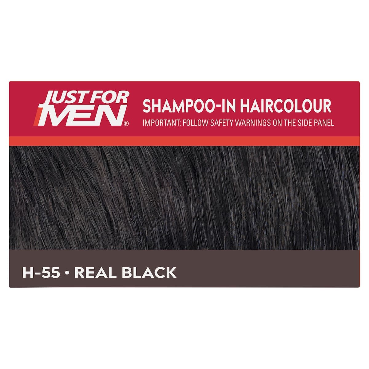 Thumbnail Just for Men Shampoo-In Hair Colour Real Black