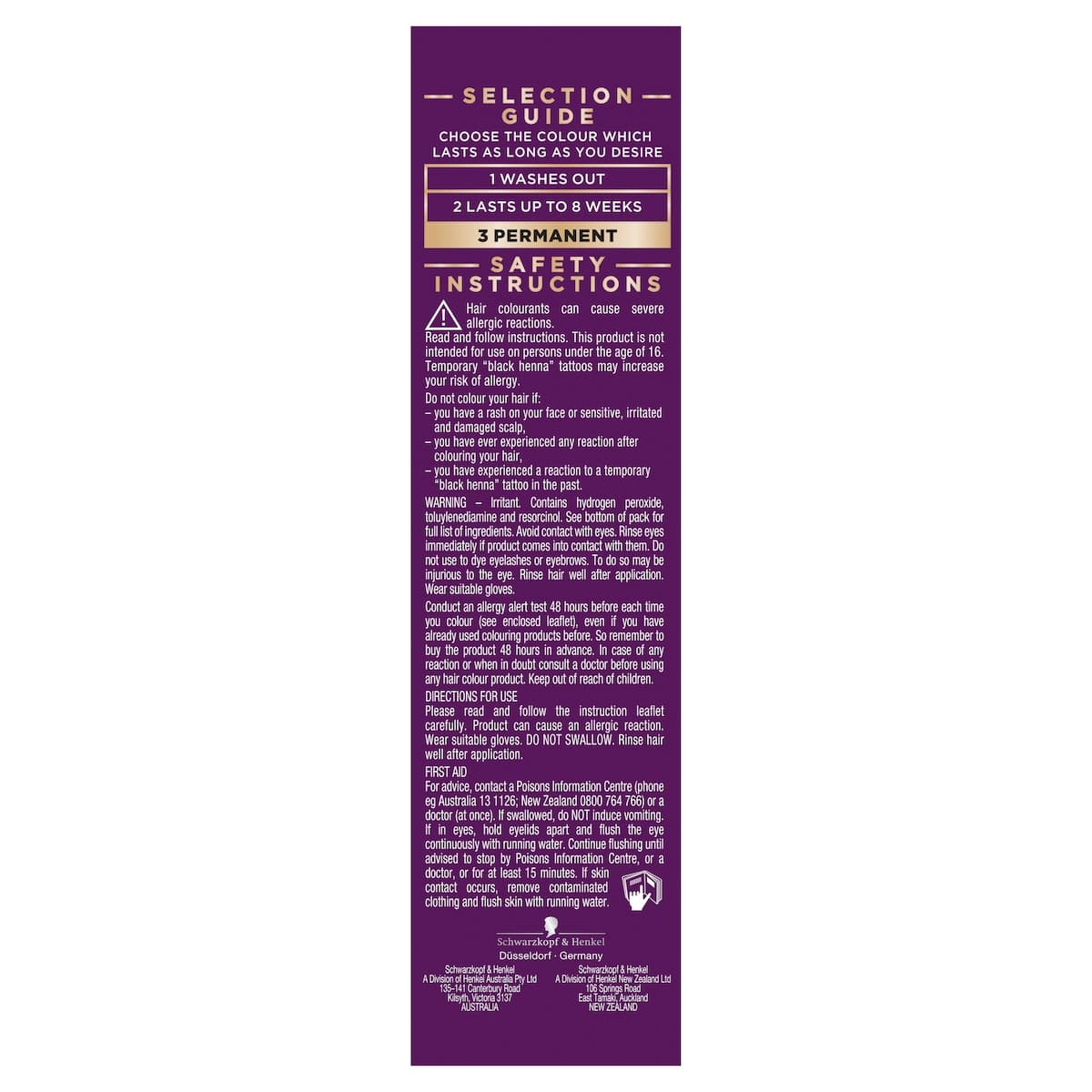 Thumbnail Napro Palette Hair Colour 3.0 Dark Brown by Schwarzkopf