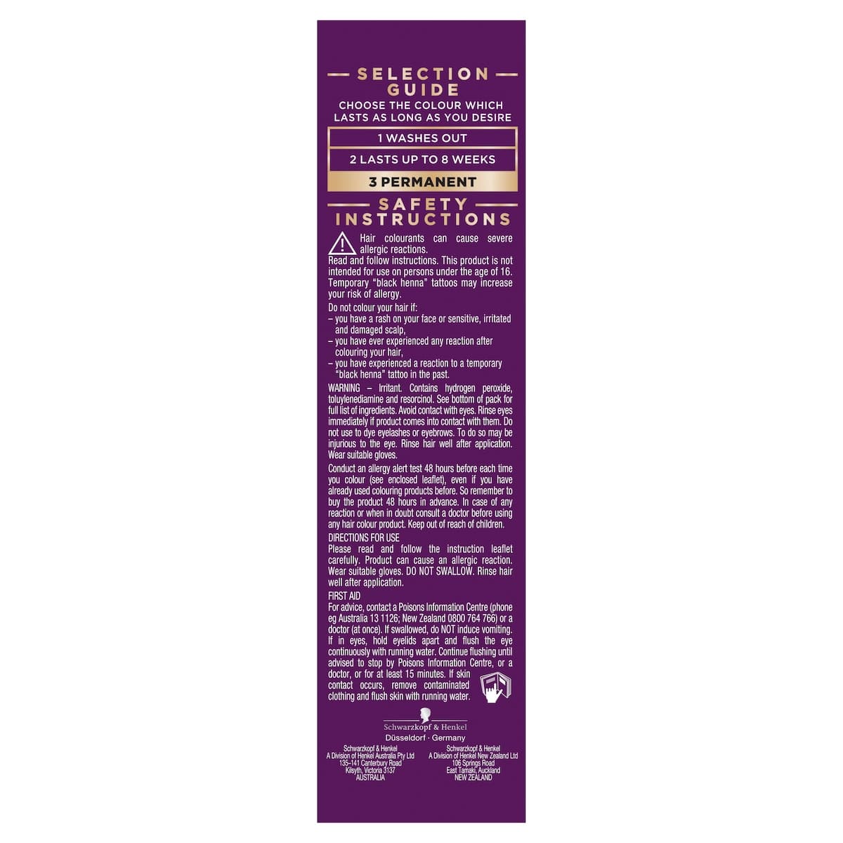 Thumbnail Napro Palette Hair Colour 3.65 Chocolate Brown by Schwarzkopf