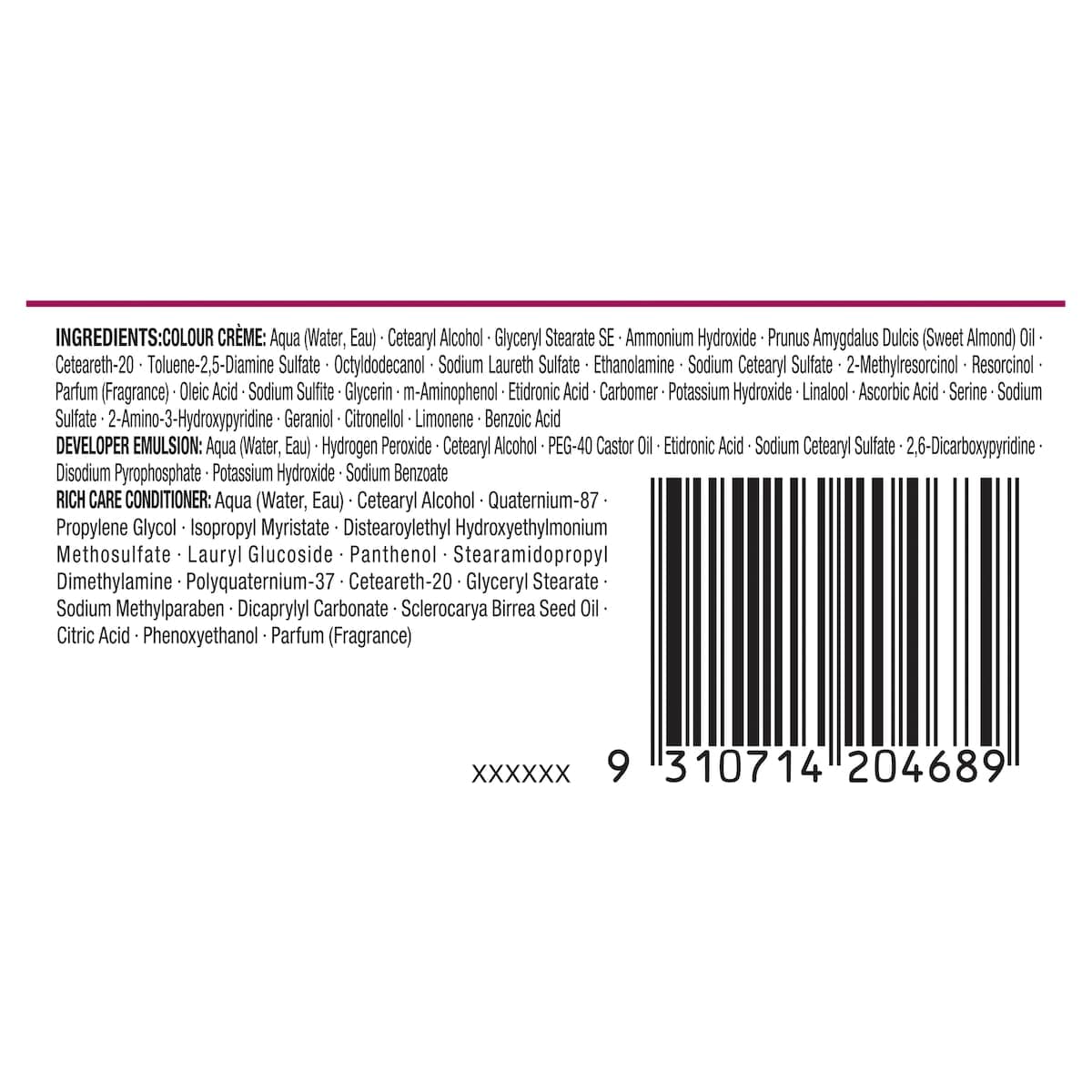 Thumbnail Napro Palette Hair Colour 3.65 Chocolate Brown by Schwarzkopf