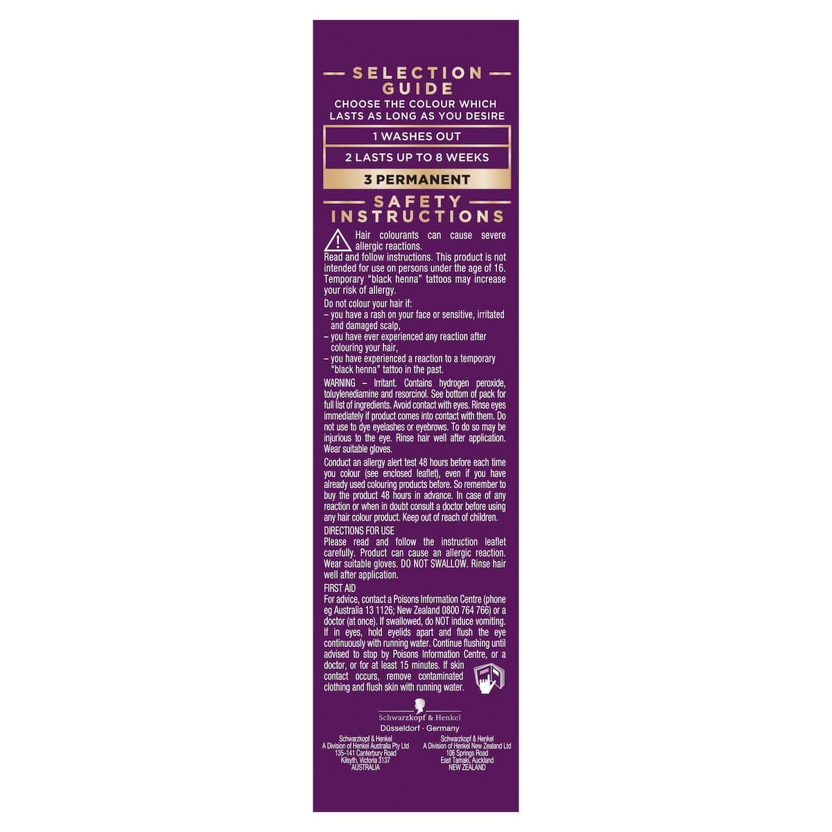 Thumbnail Schwarzkopf Napro Palette Hair Colour 4.88 Intensive Dark Red
