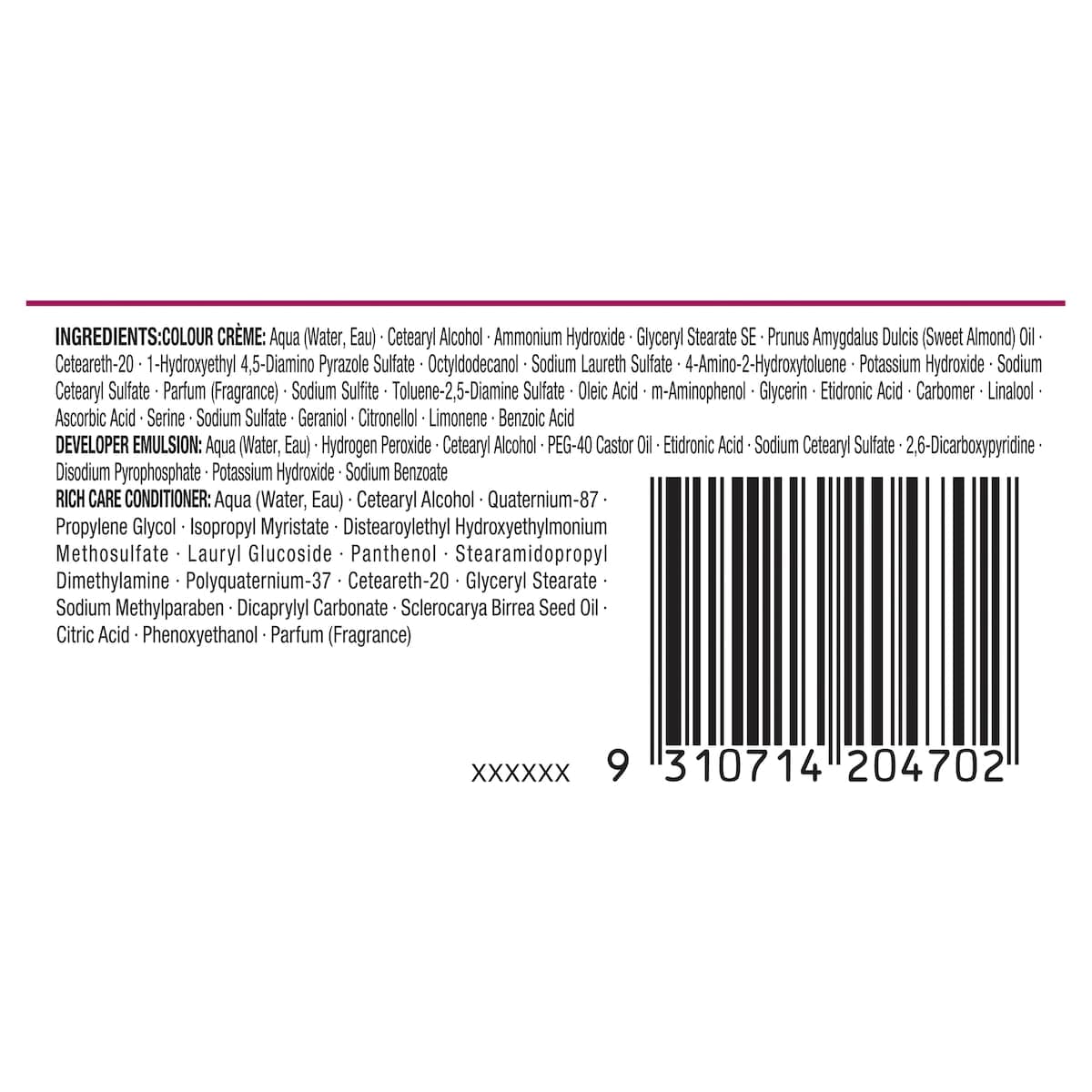 Thumbnail Schwarzkopf Napro Palette Hair Colour 4.88 Intensive Dark Red