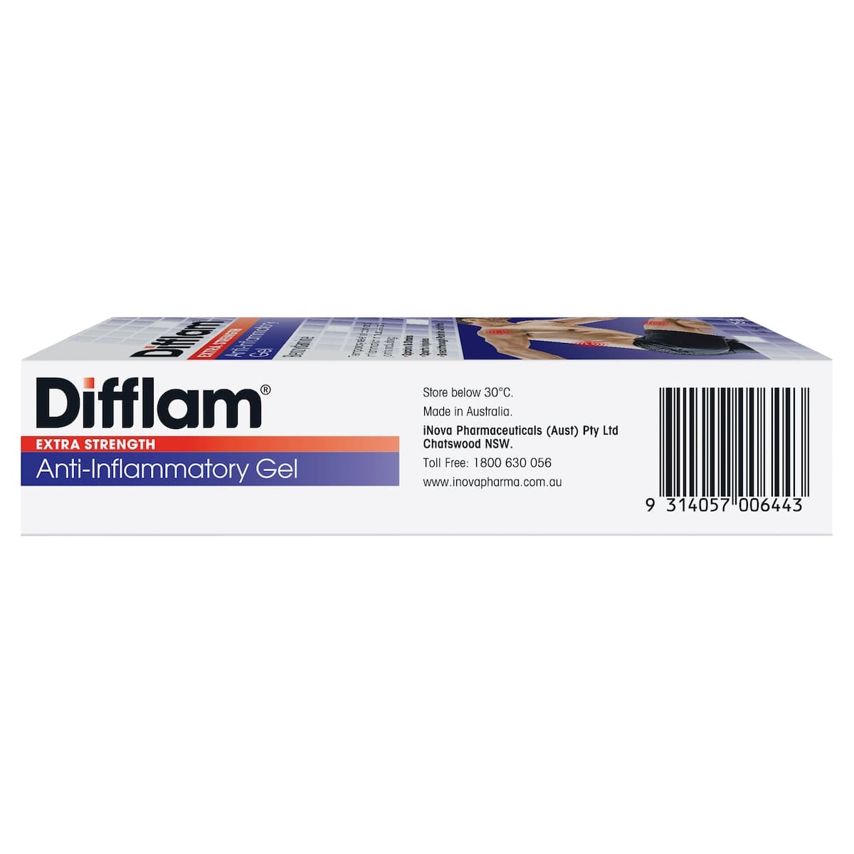 Thumbnail Difflam Extra Strength Anti-Inflammatory Gel 75g