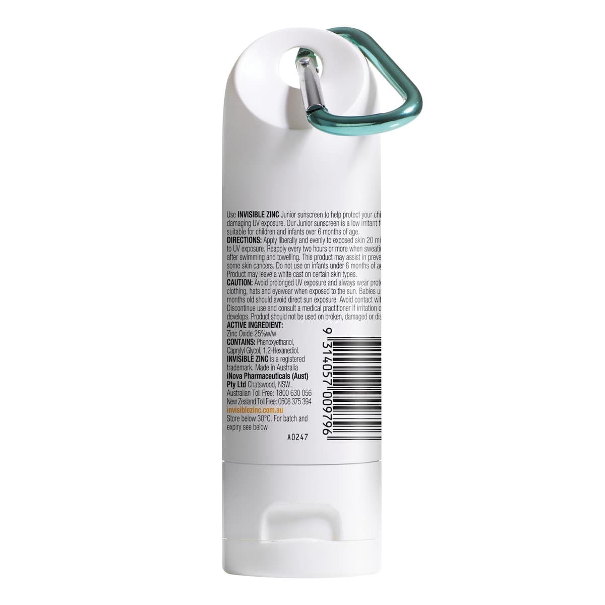 Thumbnail Invisible Zinc Junior Mineral Sunscreen SPF50+ 60g