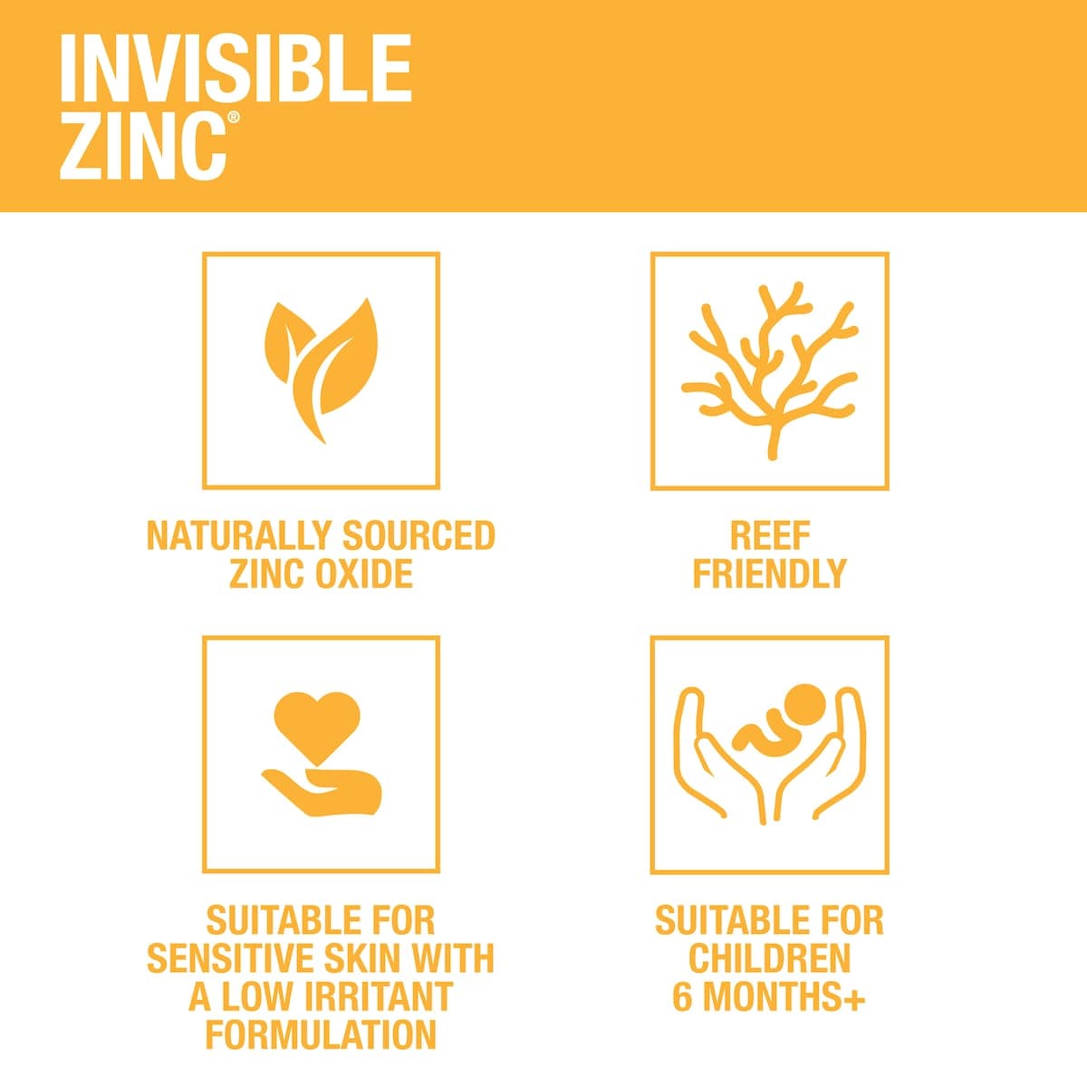 Thumbnail Invisible Zinc Junior Mineral Sunscreen SPF50+ 60g
