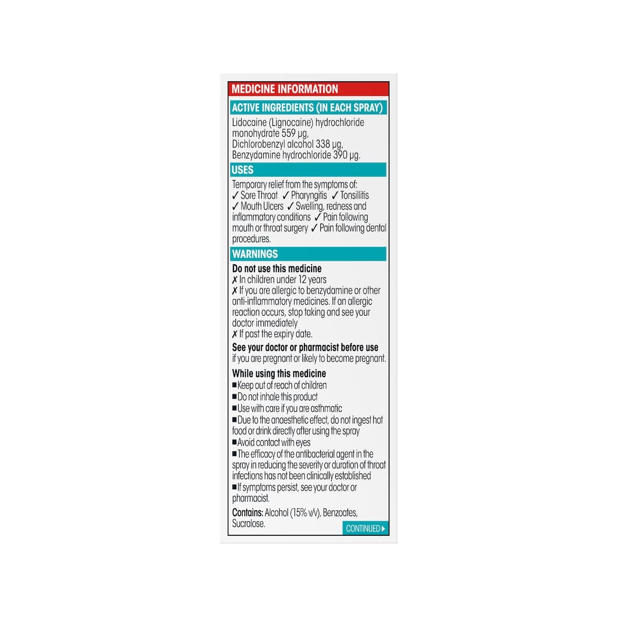 Thumbnail Difflam Plus Anaesthetic Sore Throat Spray Watermelon Triple Action 30ml