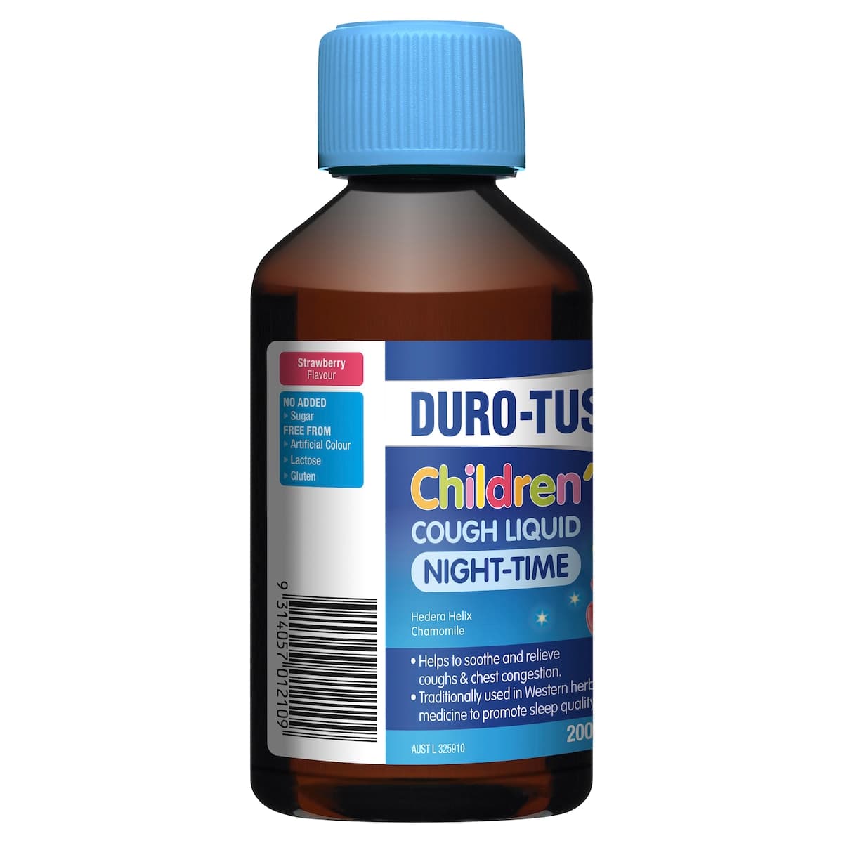 Thumbnail Durotuss Childrens Cough Liquid Night-Time Strawberry 200ml
