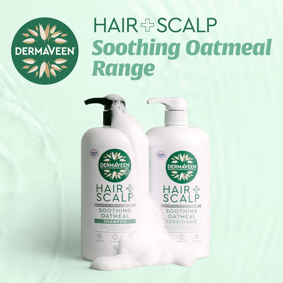 Thumbnail DermaVeen Oatmeal Shampoo 1 Litre