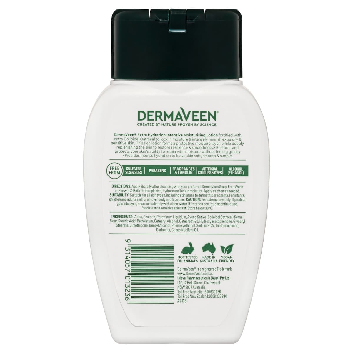 Thumbnail DermaVeen Extra Hydration Intensive Moisturising Lotion 250ml