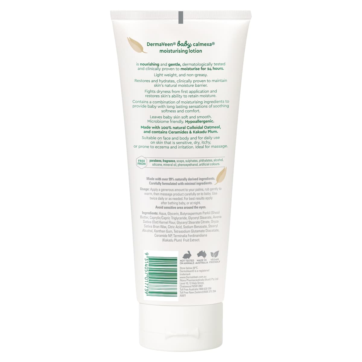 Thumbnail DermaVeen Baby Calmexa Moisturising Lotion 250ml