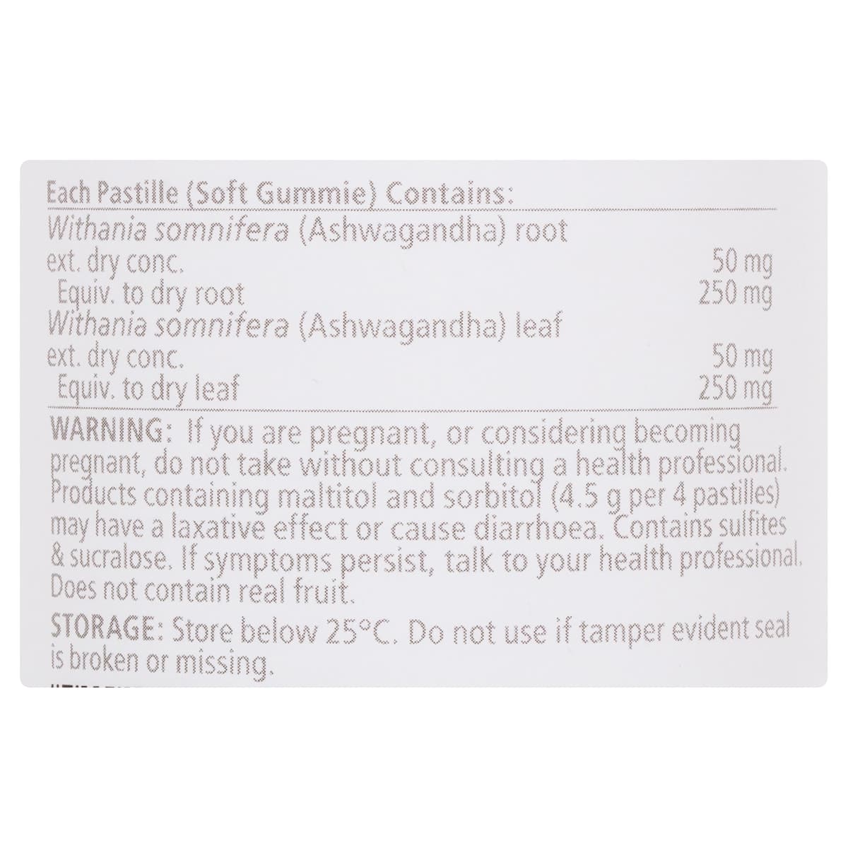 Thumbnail Nature's Way High Strength Adult Vita Gummies Sleep Ashwagandha 40 Pack