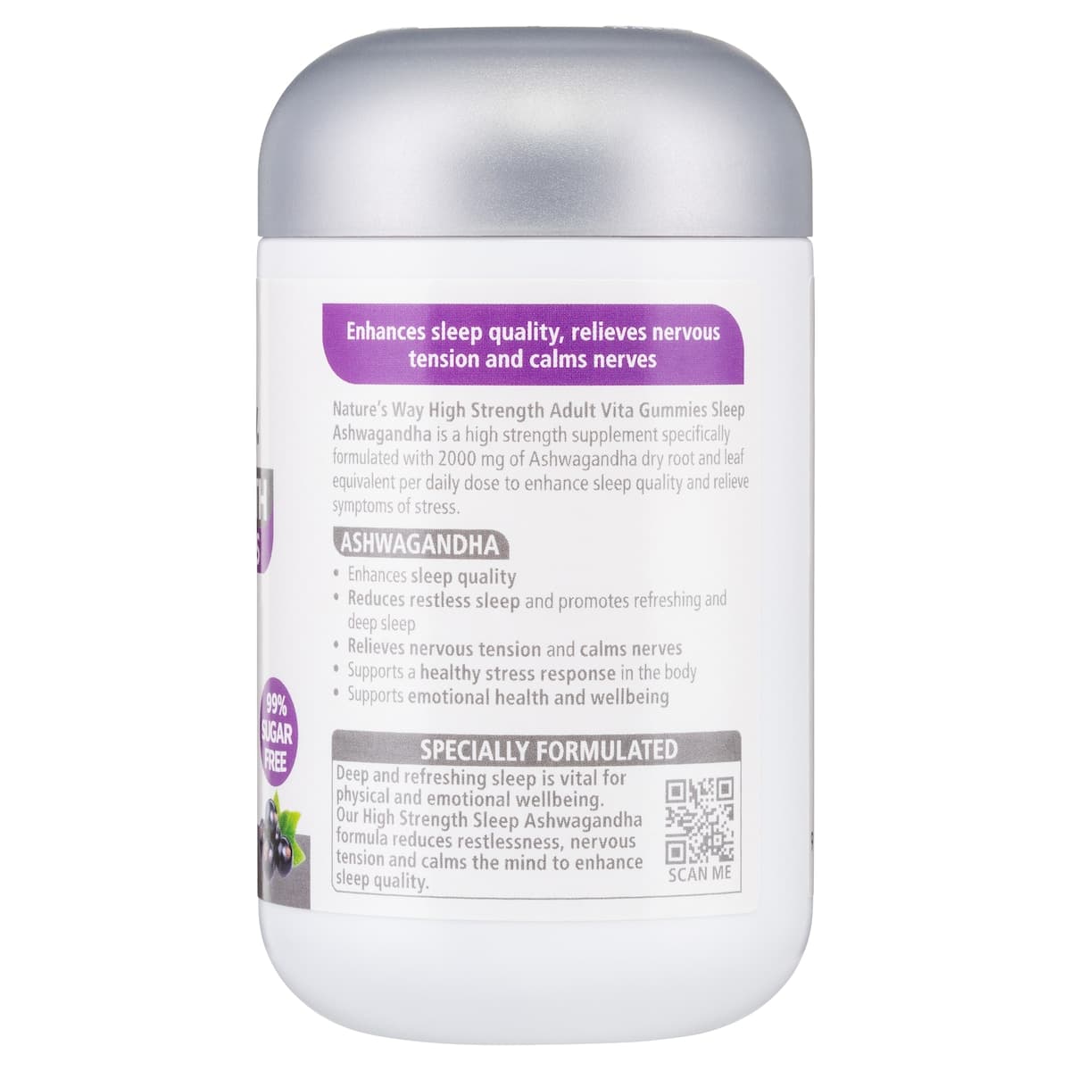 Thumbnail Nature's Way High Strength Adult Vita Gummies Sleep Ashwagandha 40 Pack