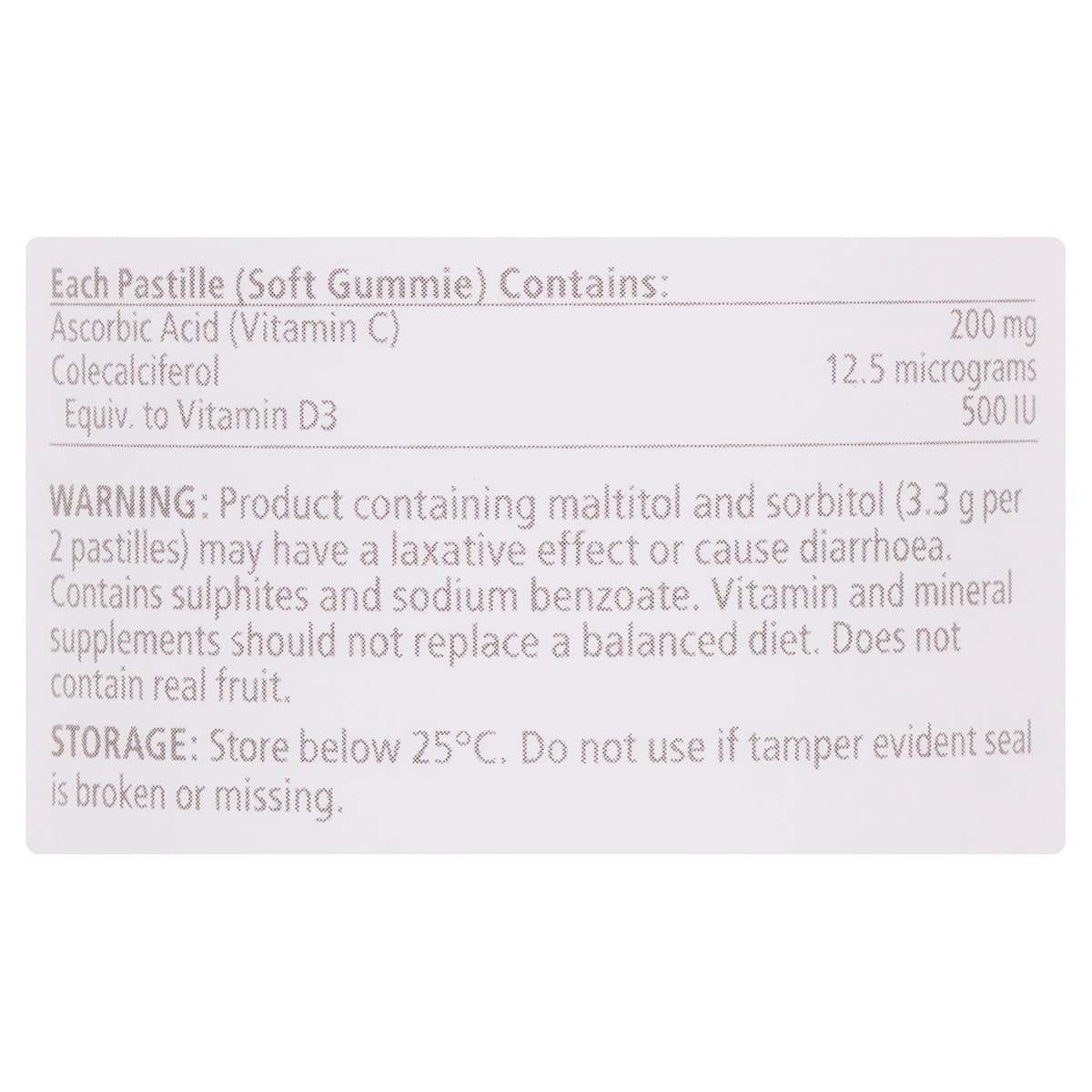 Thumbnail Nature's Way Adult Vita Gummies High Strength Vit C + Vit D 65 Pack