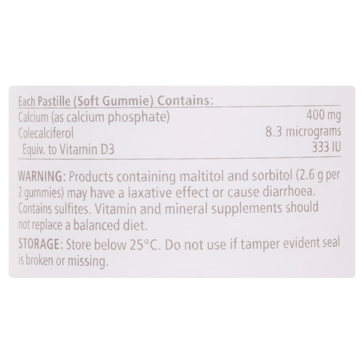 Thumbnail Nature's Way High Strength Adult Vita Gummies Calcium + Vitamin D 60 Pack