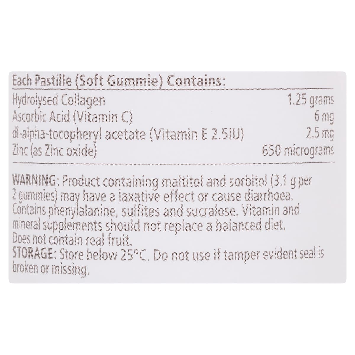 Thumbnail Nature's Way High Strength Adult Vita Gummies Collagen Beauty Complex 50 Pack
