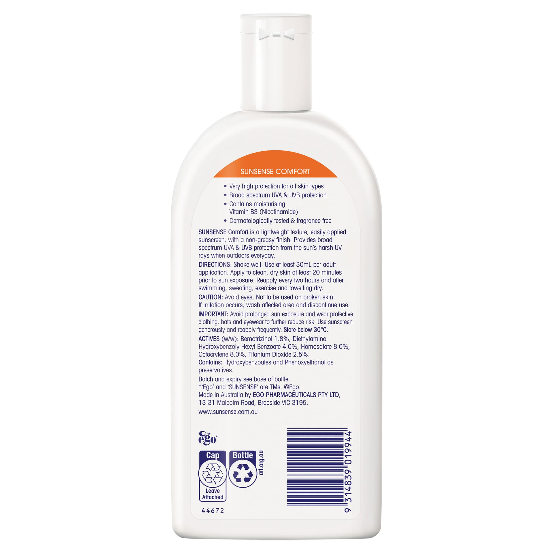Thumbnail Ego SunSense Comfort SPF50+ 250ml