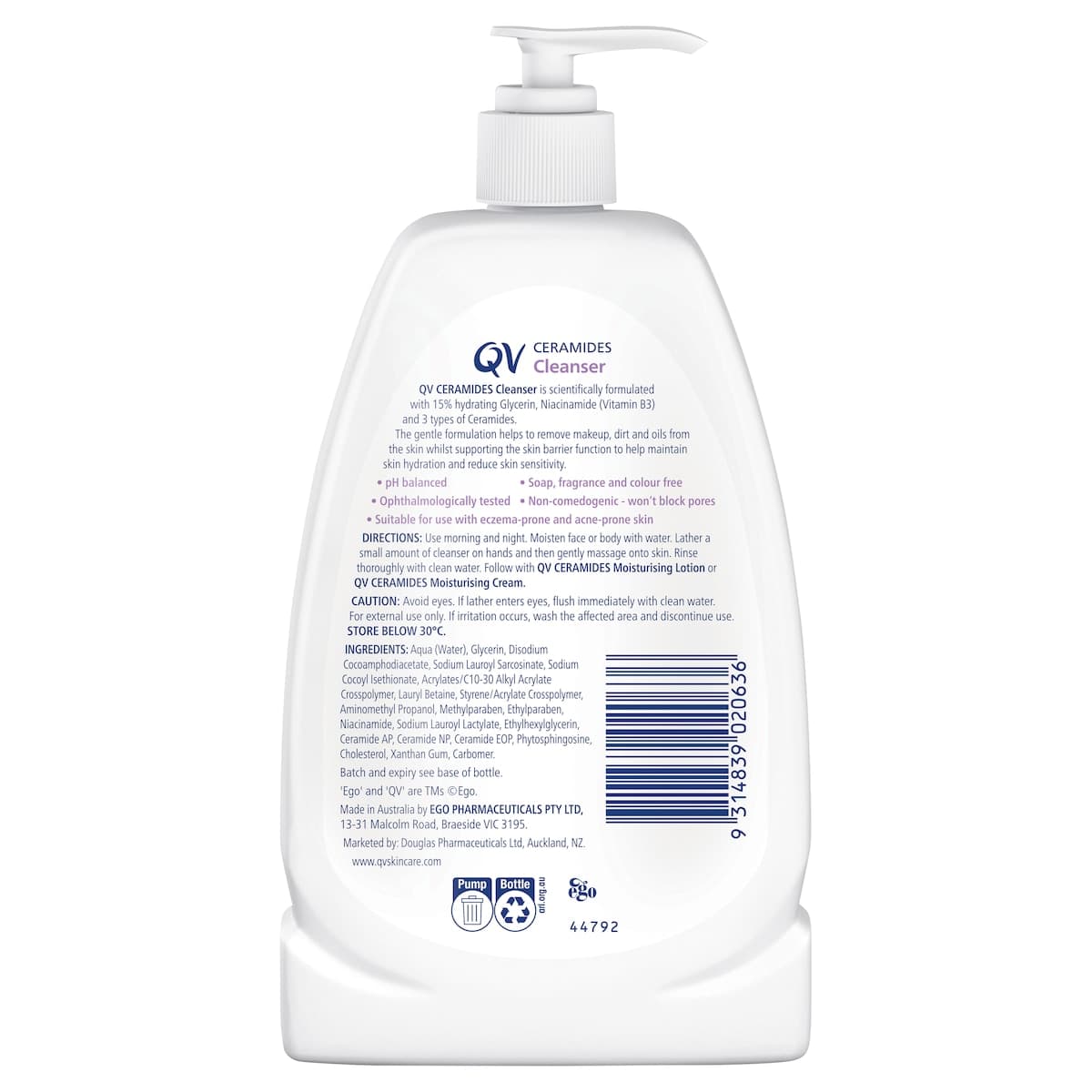 Thumbnail Ego QV Ceramides Cleanser 350g