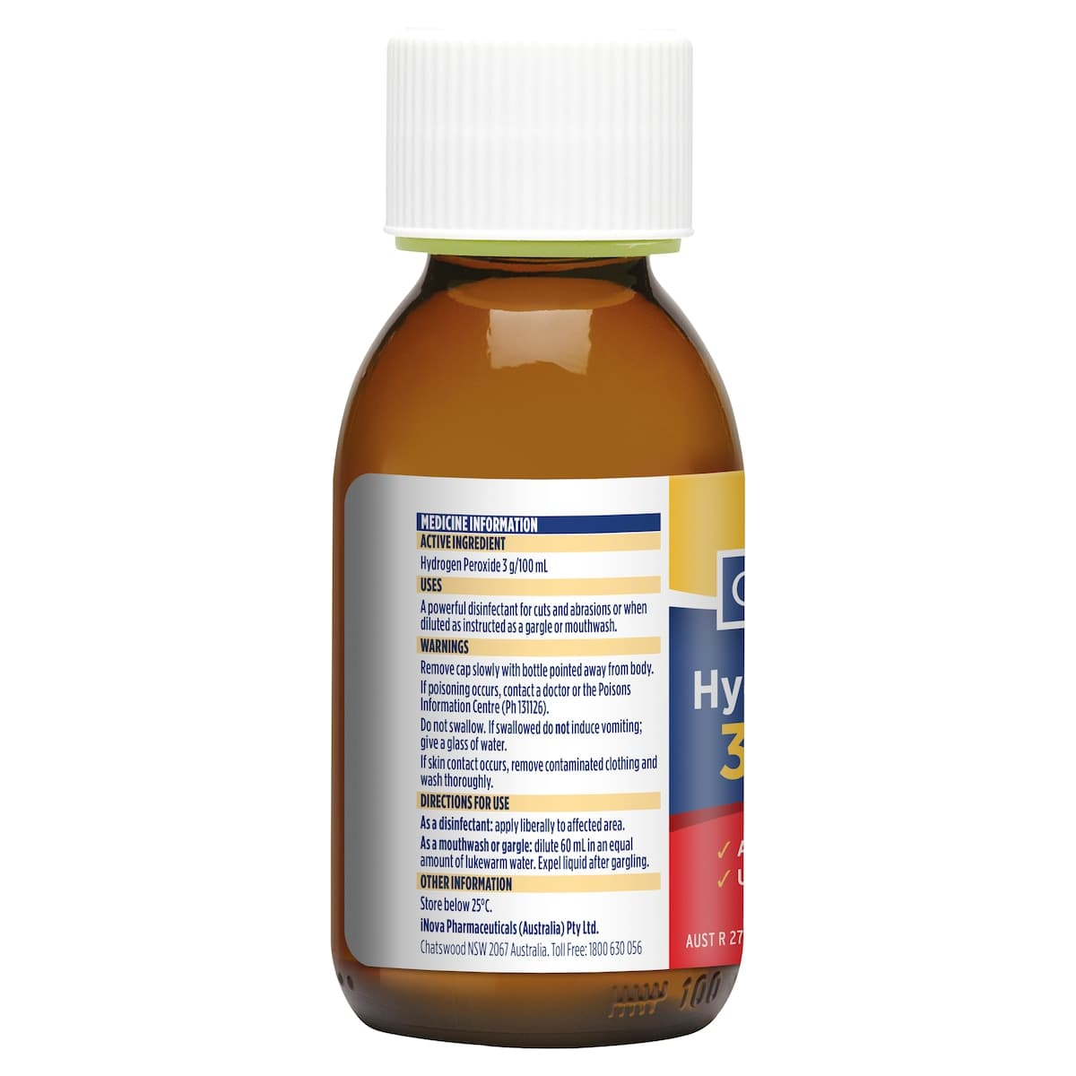 Thumbnail Gold Cross Hydrogen Peroxide 3% 100ml