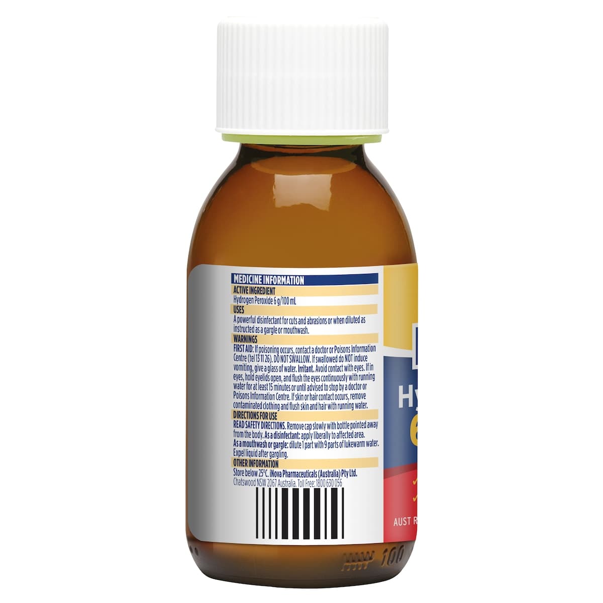 Thumbnail Gold Cross Hydrogen Peroxide 6% 100ml