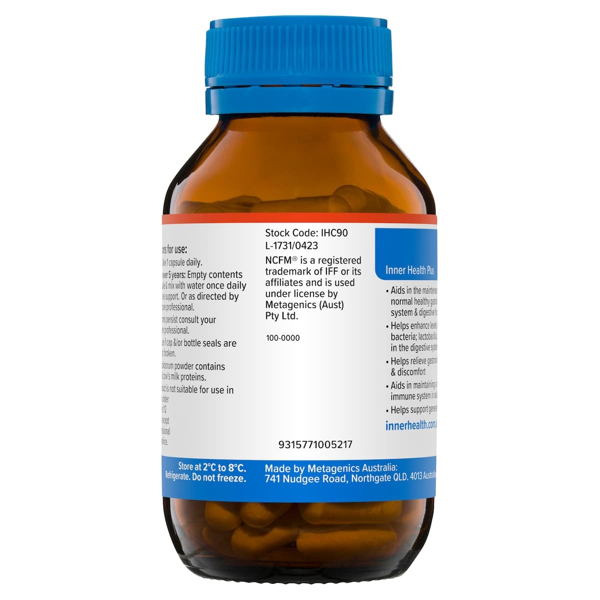 Thumbnail Inner Health Plus Gut Health Probiotic 90 Capsules
