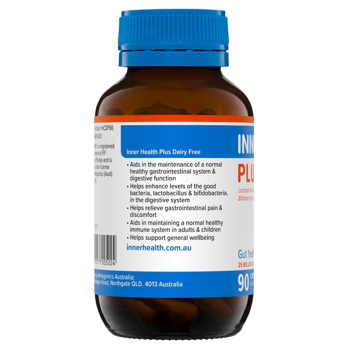 Thumbnail Inner Health Plus Dairy Free Probiotic 90 Capsules
