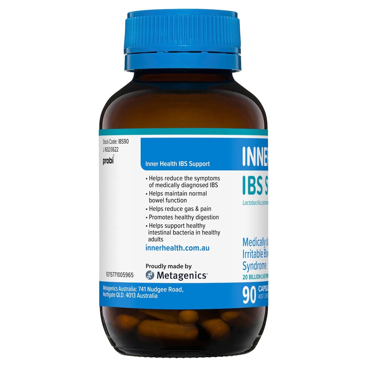 Thumbnail Inner Health IBS Support 90 Capsules