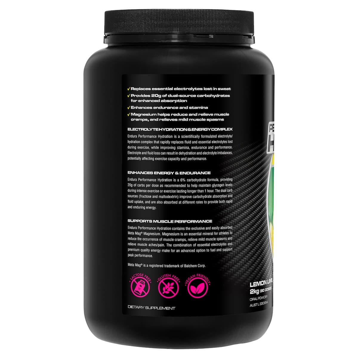Thumbnail Endura Rehydration Performance Fuel Lemon Lime 2kg