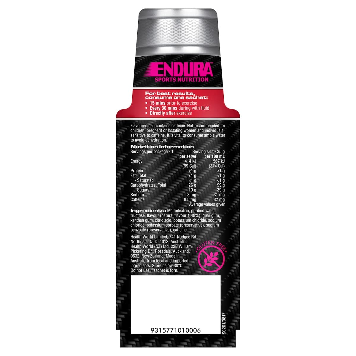 Thumbnail Endura Sports Energy Gel Cola Kick 35g