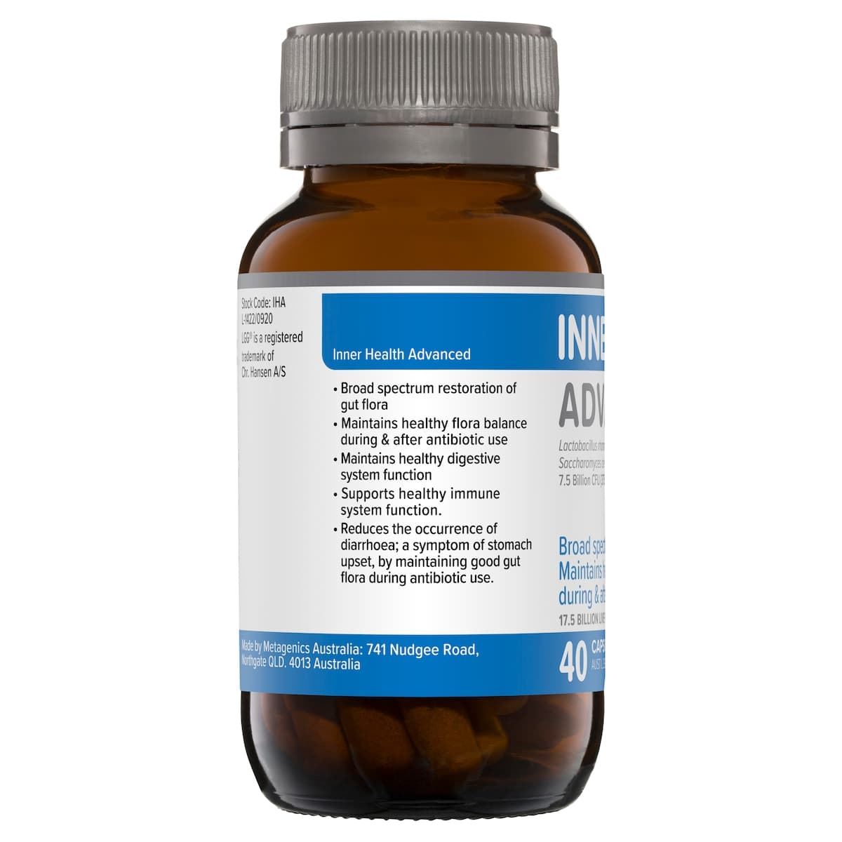 Thumbnail Inner Health Advanced Broad Spectrum Probiotic 40 Capsules