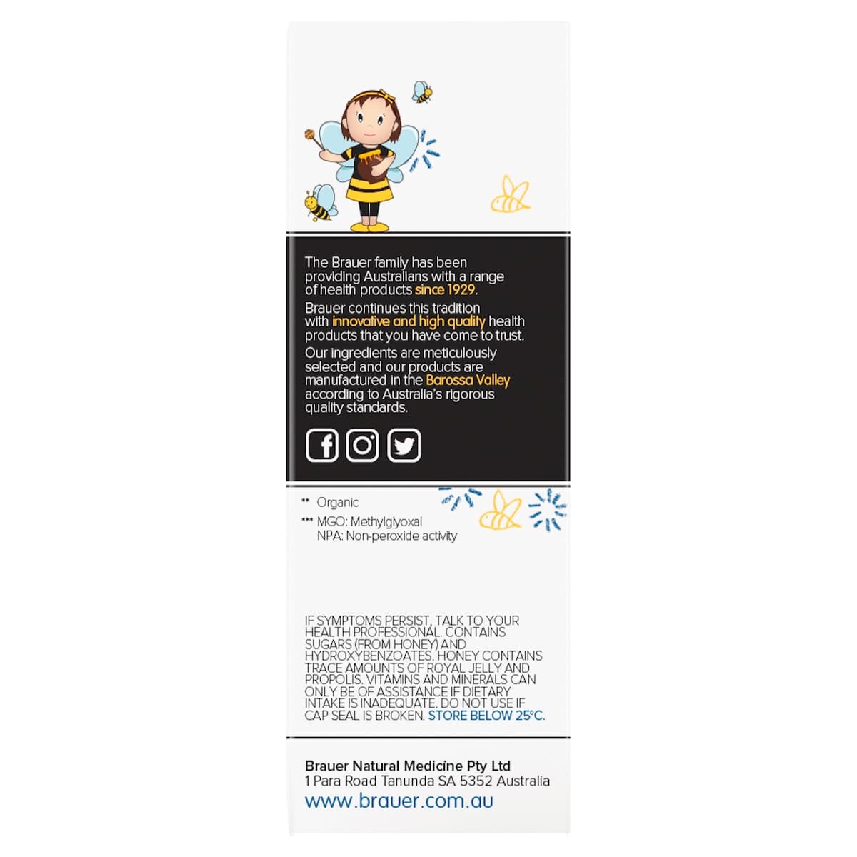 Thumbnail Brauer Kids Manuka Honey Cold & Flu 100ml