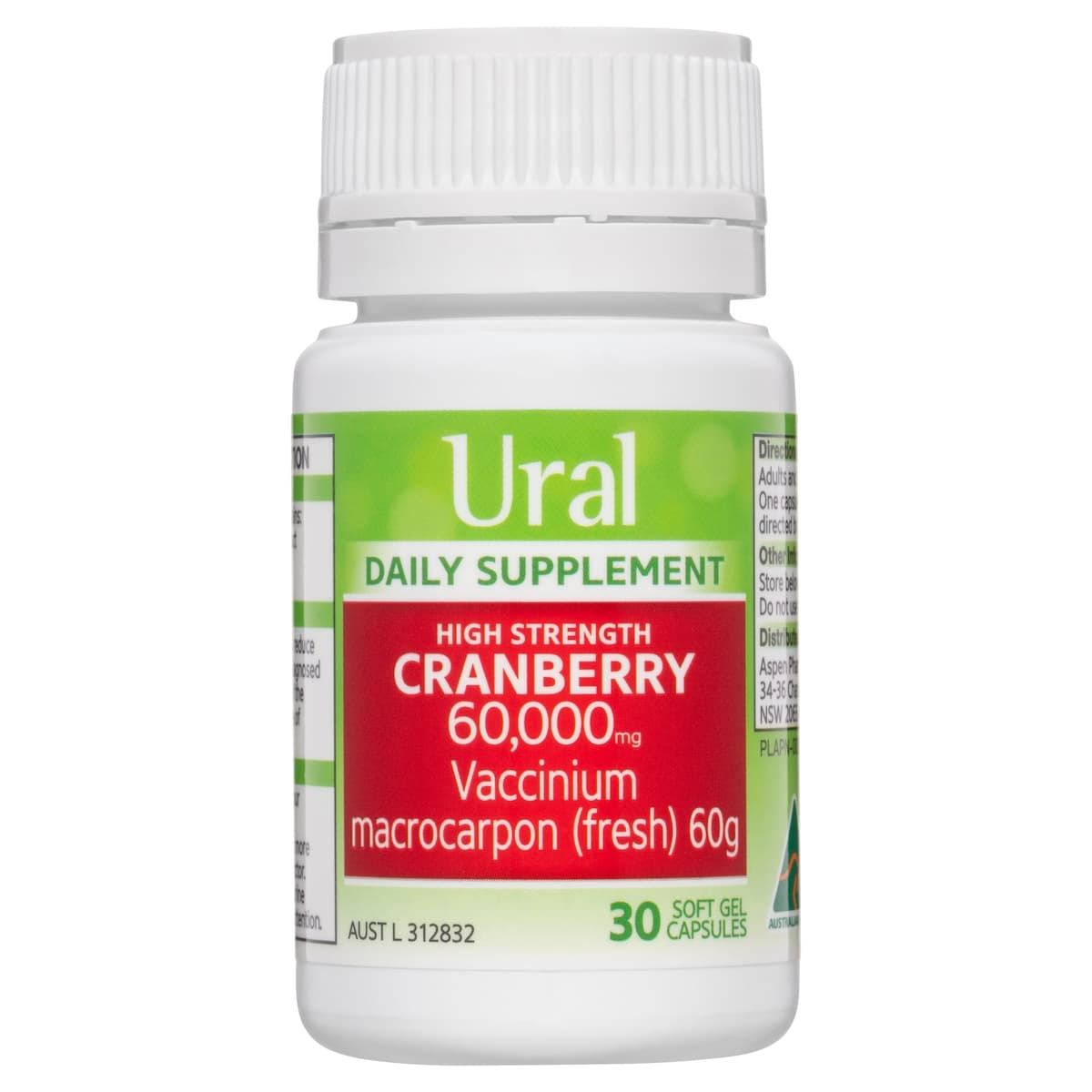 Thumbnail Ural High Strength Cranberry 60000mg 30 Capsules