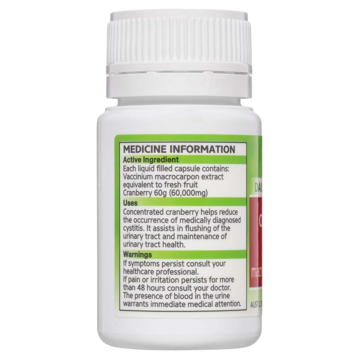 Thumbnail Ural High Strength Cranberry 60000mg 30 Capsules
