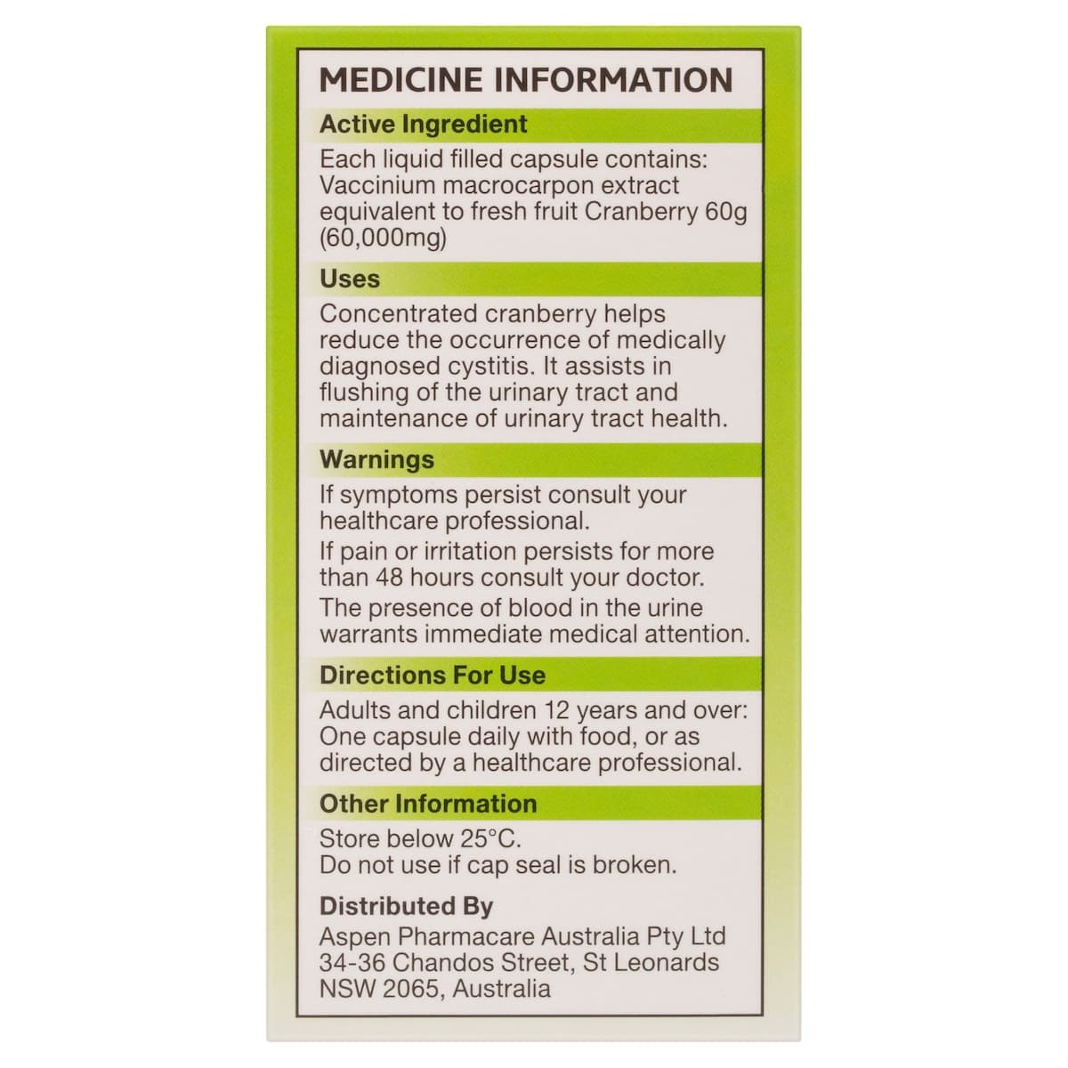 Thumbnail Ural High Strength Cranberry 60000mg 30 Capsules