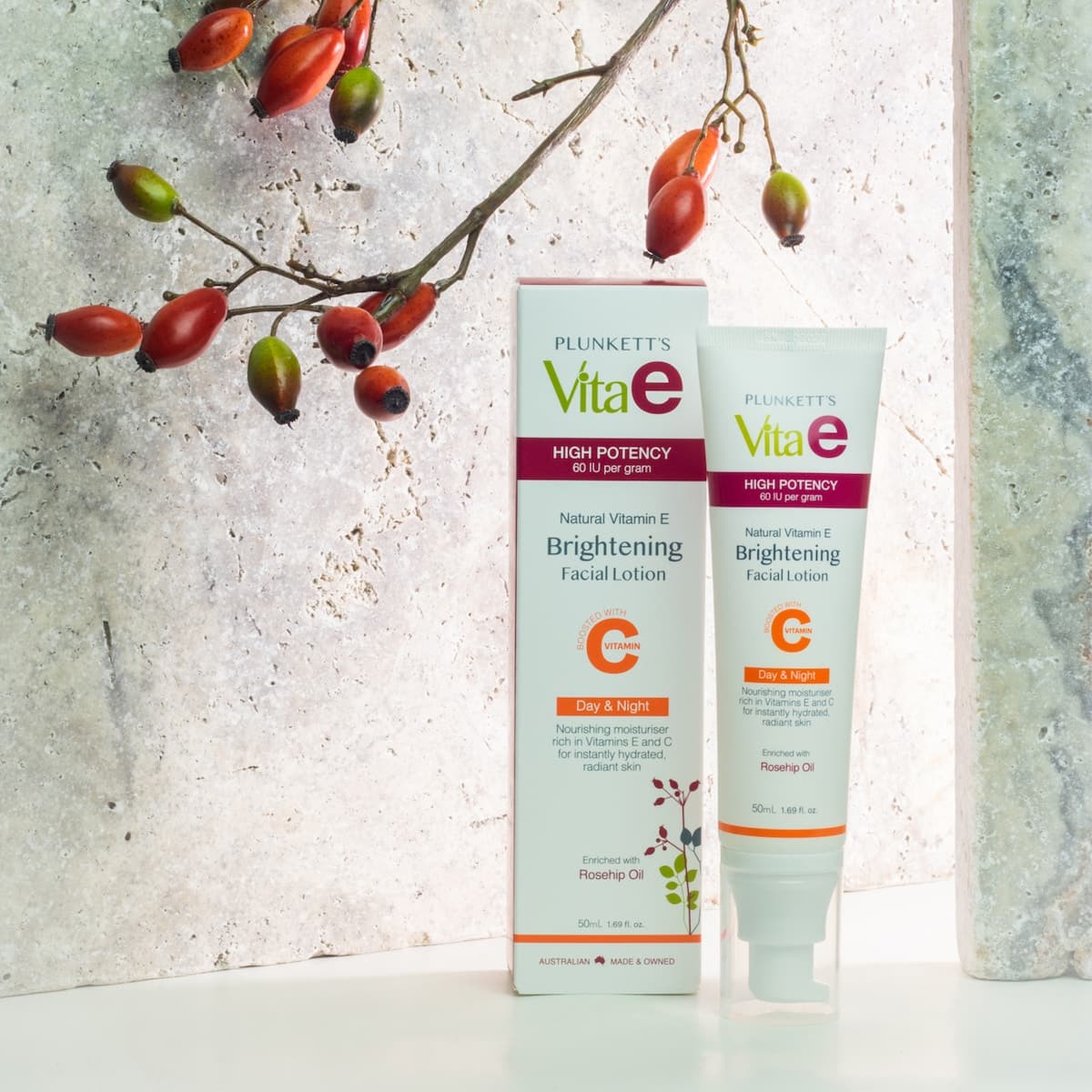 Thumbnail Plunketts VitaE Natural Vitamin E Brightening Facial Lotion 50ml