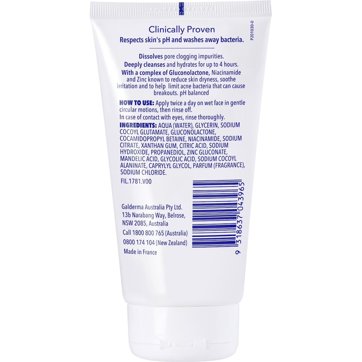 Thumbnail Benzac pH Control Antibacterial Face Wash 150ml