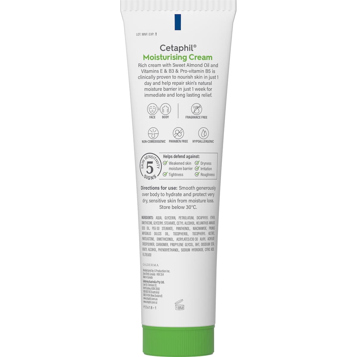 Thumbnail Cetaphil Moisturising Cream 100g