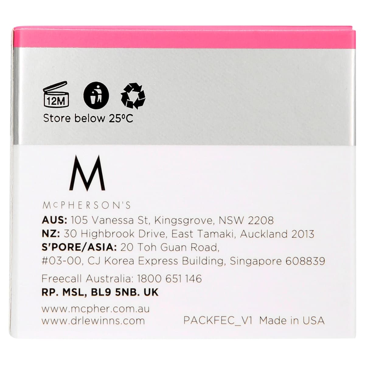 Thumbnail Dr Lewinns Private Formula Firming Eye Cream 30g