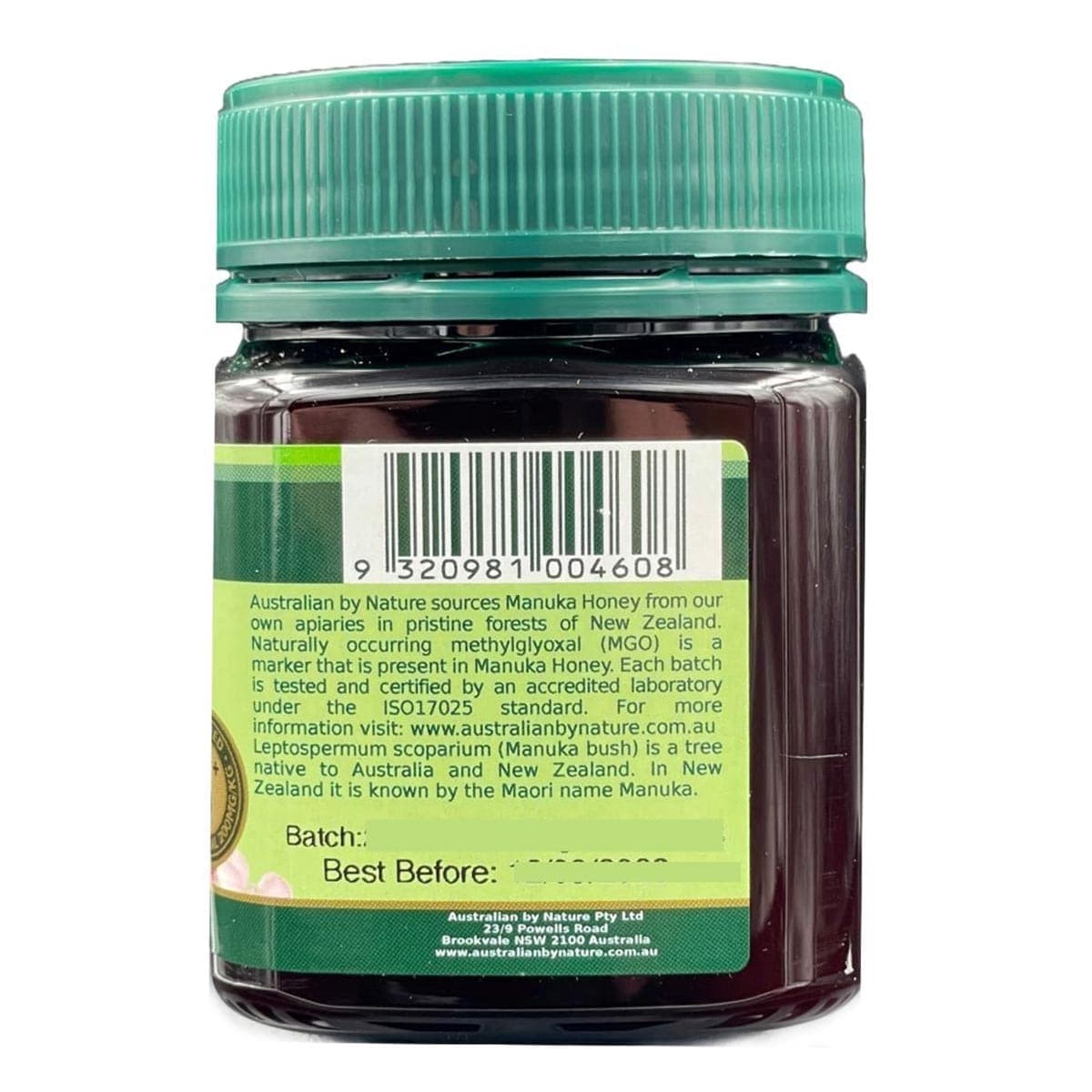 Thumbnail Australian by Nature Manuka Honey 8+ (MGO 200) 250g