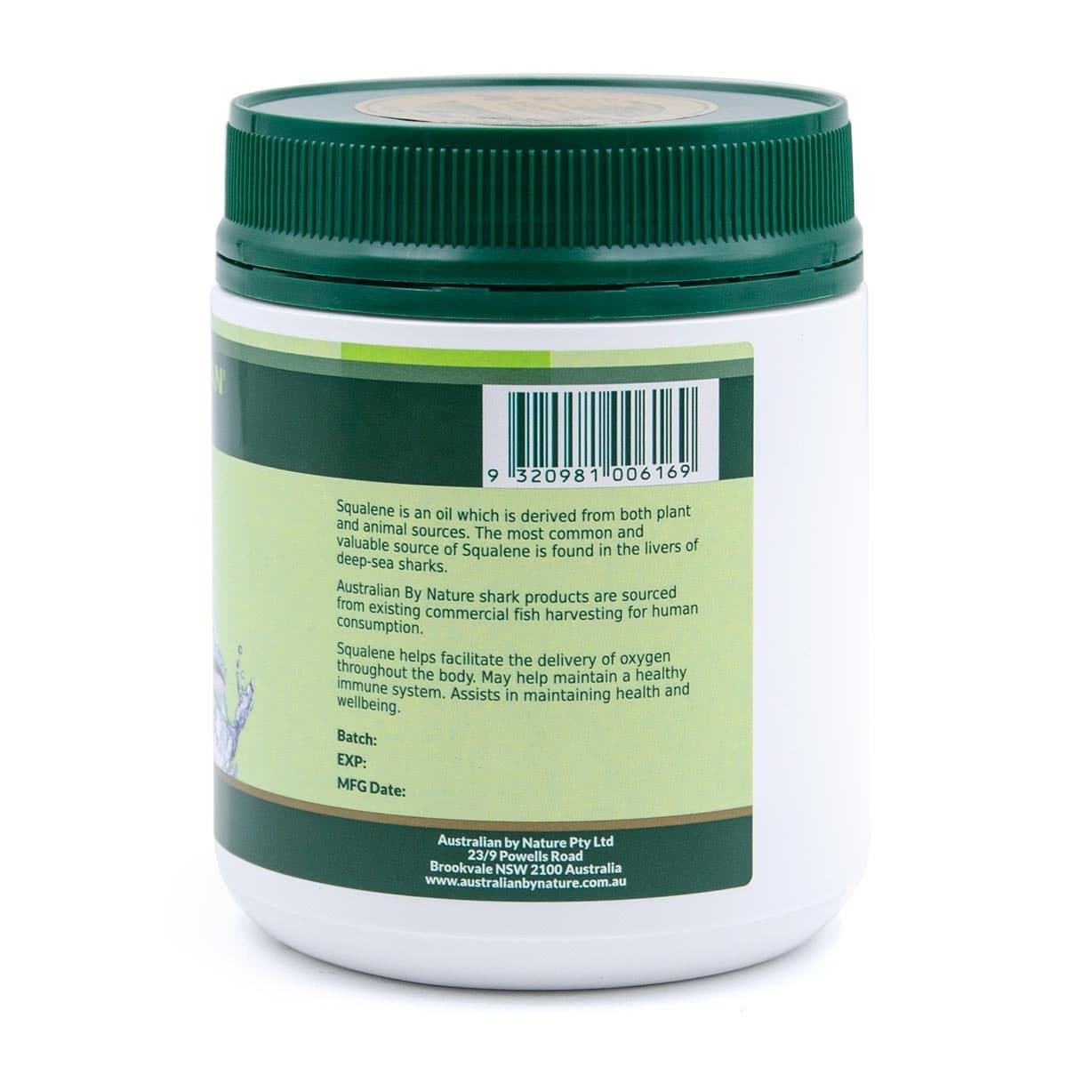 Thumbnail Australian by Nature Squalene 1000mg 200 Capsules
