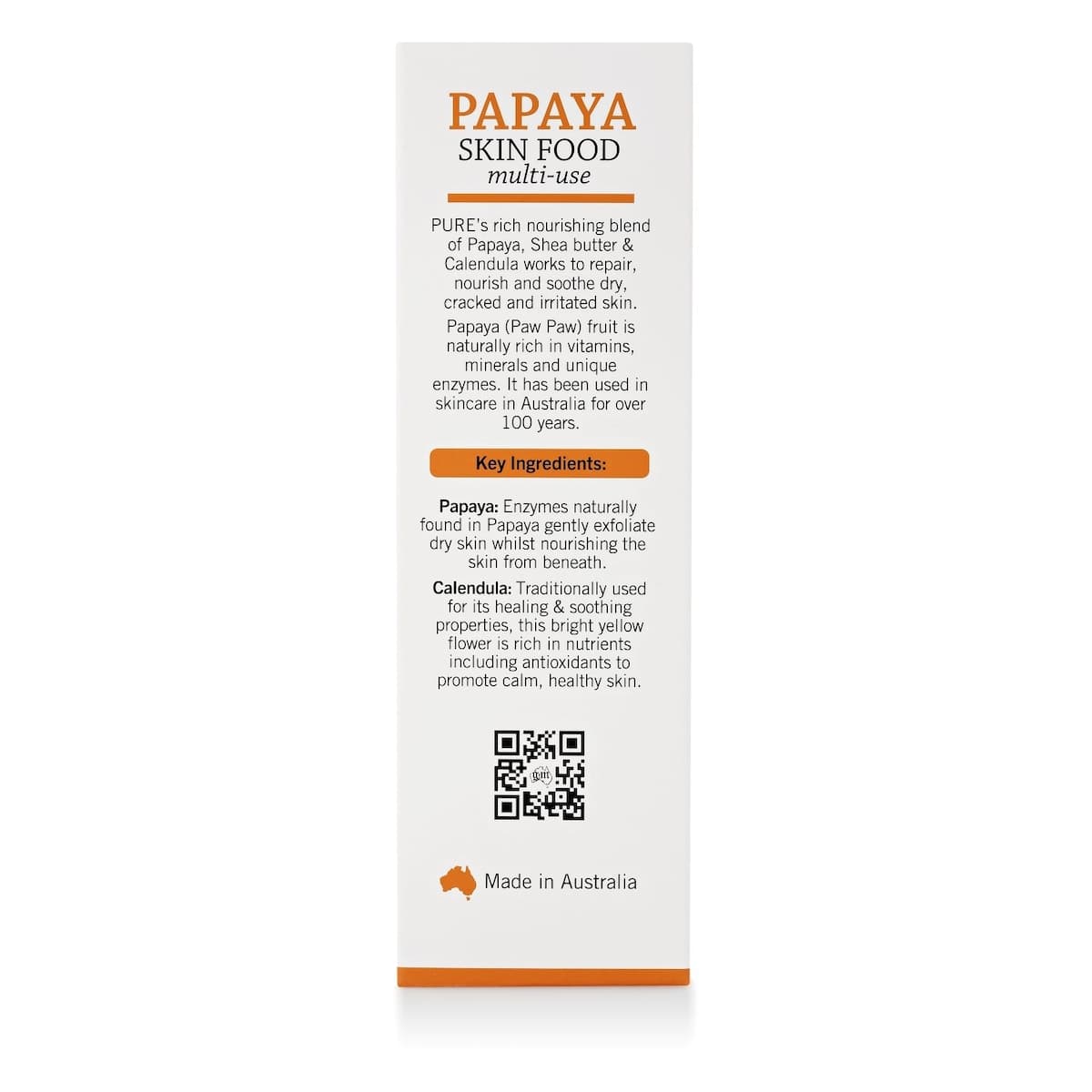 Thumbnail P'ure Papayacare Papaya Skin Food Multi-Use 75G