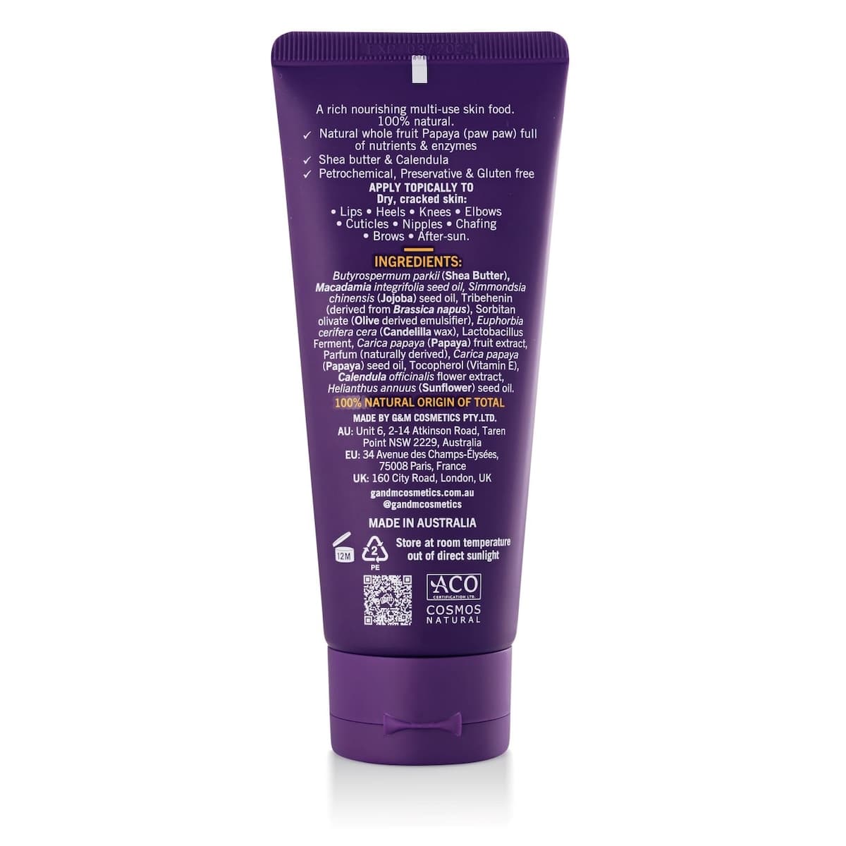 Thumbnail P'ure Papayacare Papaya Skin Food Multi-Use 75G