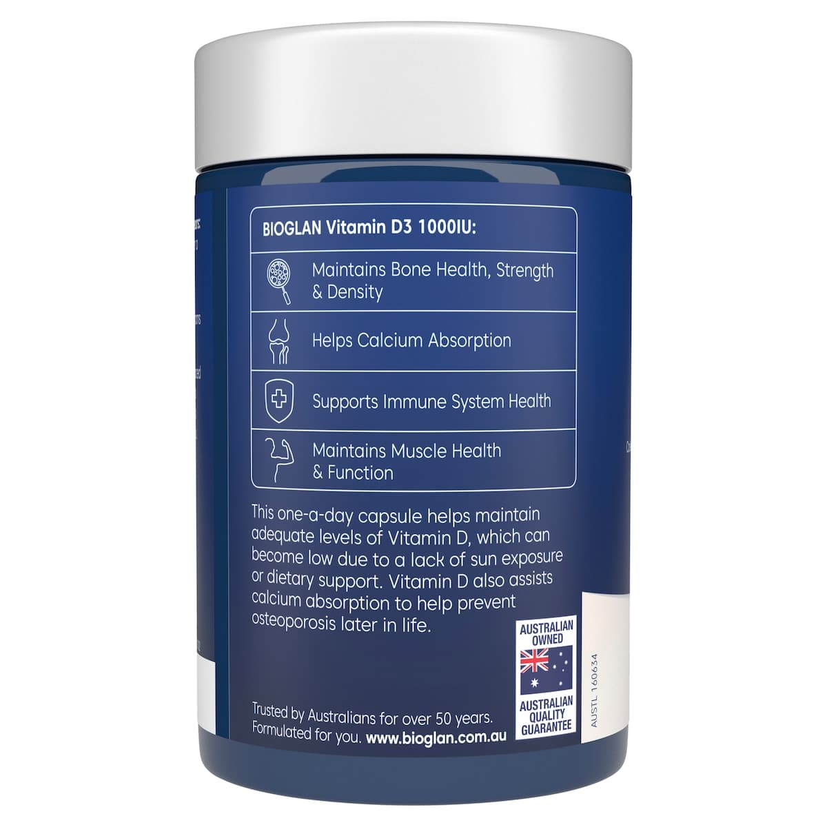 Thumbnail Bioglan Vitamin D 1000iu 250 Capsules